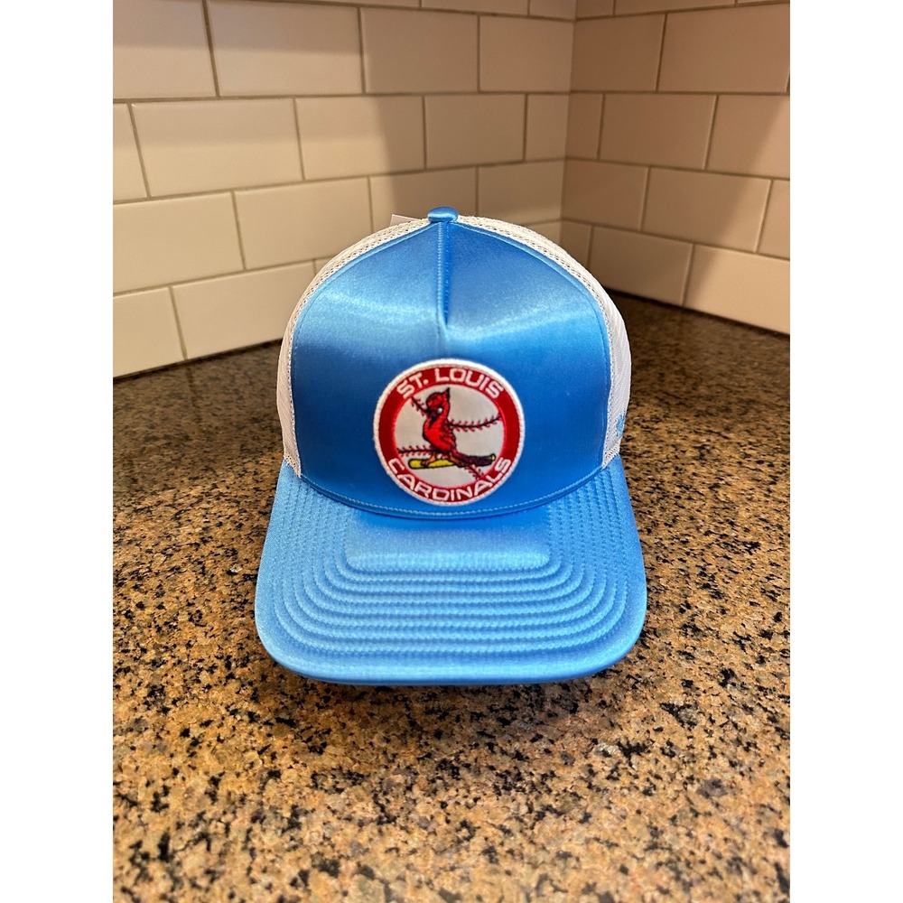 St. Louis Cardinals '47 Cooperstown Collection Trucker Snapback Hat Blue